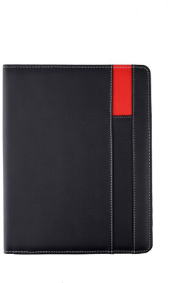 

Eurostyle Polyurethane PVC Leather Cloth Conference Folder(Set Of 1, Black)