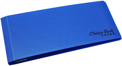 

Honestystore plastic Cheque book holder(Set Of 1, Blue)