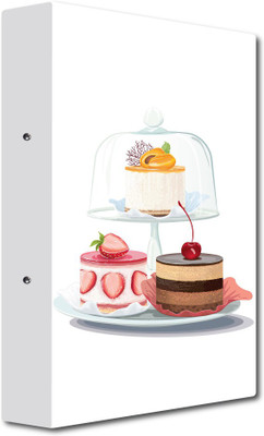 

Nourish Cardboard 2-O- Ring Binder(Set Of 1, Multicolor)