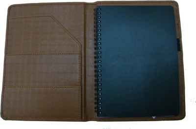 

Essart Executive File PU Leather Conference File Folder(Set Of 1, Tan)