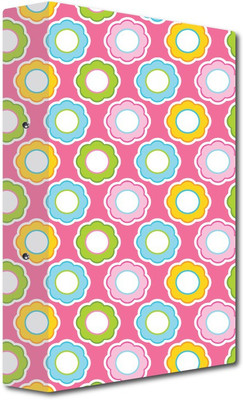 

Nourish Cardboard 2-D- Ring Binder(Set Of 1, Multicolor)
