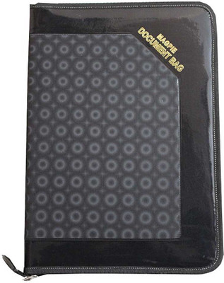

MagPie Executive Series Binding -Hard Bound Document Bag File Folder(Set Of 1, Black)
