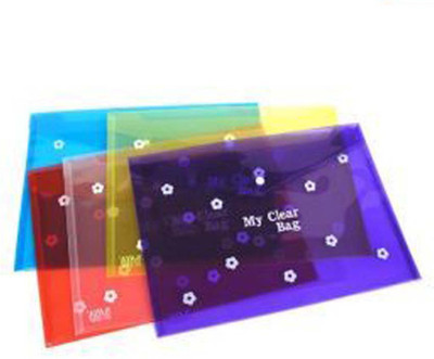

Saya My Clear Bags Flowers Polypropylene Pack Of 12(Set Of 12, Multi Colors)