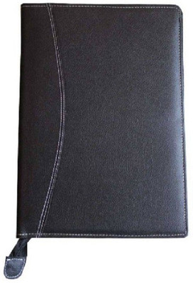 

Radha Govind FAUX LEATHER document file folder(Set Of 1, Black)