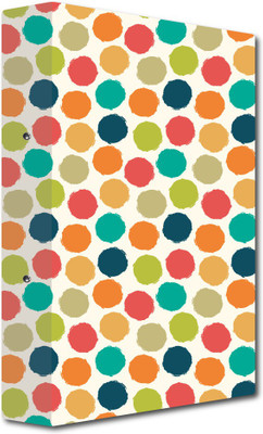 

Nourish Cardboard 2-D- Ring Binder(Set Of 1, Multicolor)