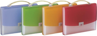 

Y.E.S Executive Series Polypropelene Expanding File A4 size(Set Of 4, Blue, Green, Red, Orange)