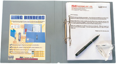 

Solo Ring Binder(Set Of 2, Grey)