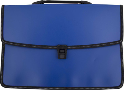 

Enveear Document Case Series Polypropylene Plastic Files and Folders(Set Of 2, Blue, Grey)
