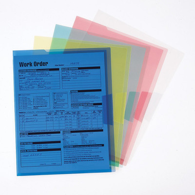 

Smead Plastic File Jacket(Set Of 5, Multicolor)