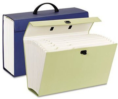 

Smead File Box(Set Of 1, White, Blue)