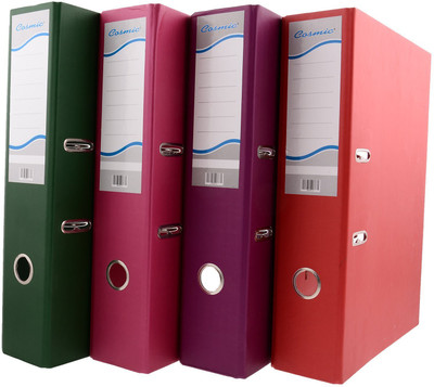 

TEP Finest Paper File Record File(Set Of 4, Multicolor)