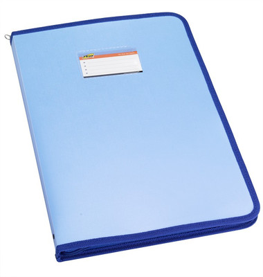 

Trio Z20DB4 PP Zipper Certificate Display File 20 Pockets B4(Set Of 1, Blue)