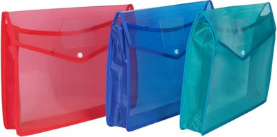 MAGPIE Executive Series Polypropelene Expansion Case(Set Of 3, Assorted)