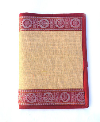

Art Godaam JUTE COVER FOLDER(Set Of 1, Yellow)