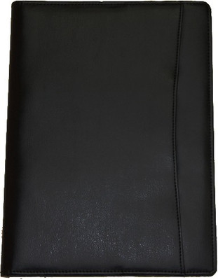 

KEA PU Conference Folder-Chain Closure With Handle(Set Of 1, Black)
