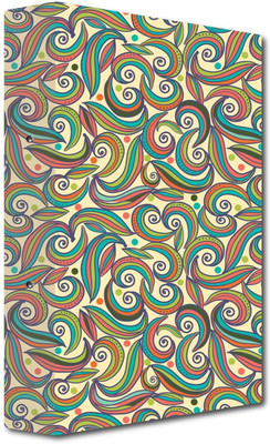 

Nourish Cardboard 2-D- Ring Binder(Set Of 1, Multicolor)