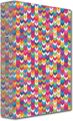 

Nourish Cardboard 2-O- Ring Binder(Set Of 1, Multicolor)