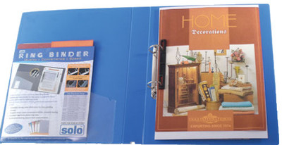 

Solo Ring Binder(Set Of 2, Blue)