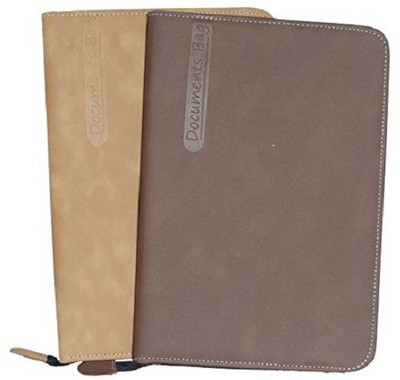 

statiO Imported Fabric Document File size FS with 20 Plastic Leaves(Set Of 2, Brown, Tan)