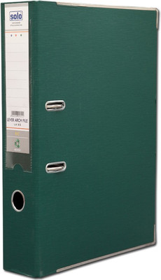 

Solo Polypropylene Paper Board Ring Binder(Set Of 1, Green)