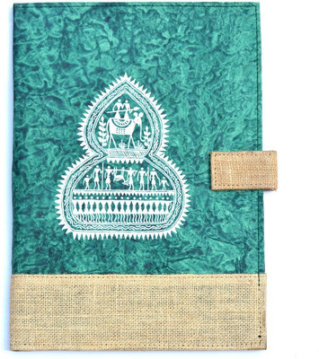 

Art Godaam HAND MADE PAPER Cover Folder(Set Of 1, Green)
