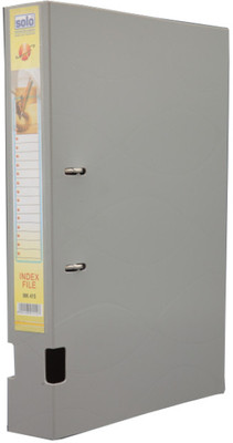 

Solo Polycover Ring Binder(Set Of 2, Grey)