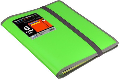 

Solo Polypropylene Plastic Business Travel Organizer(Set Of 2, Frosted Green)