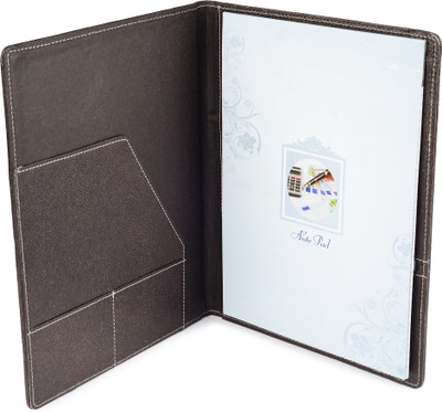 

Eco-Leatherette Eco-friendly Paper Conference Folder(Set Of 1, Brown)