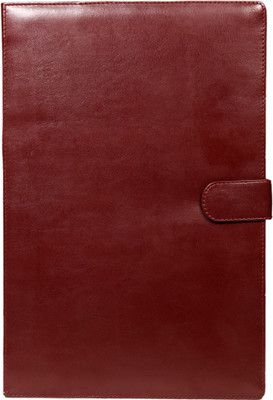 

Leather World PU Leather Document File Folder(Set Of 1, Maroon)