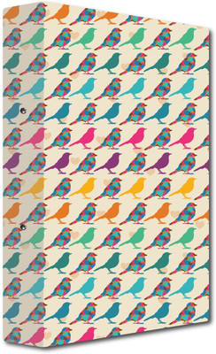 

Nourish Cardboard 2-D- Ring Binder(Set Of 1, Multicolor)
