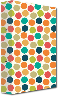 

Nourish Cardboard 2-D- Ring Binder(Set Of 1, Multicolor)