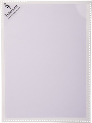 

Infomate Plastic Display Folder(Set Of 5, White)