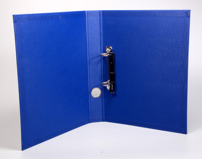 

Hide and Sleek Polypropylene Ring Binder(Set Of 1, Blue)
