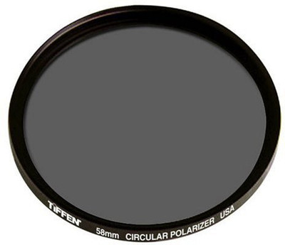 

Tiffen Circular Polarizer Glass Filter Black & White Filter(58 mm)