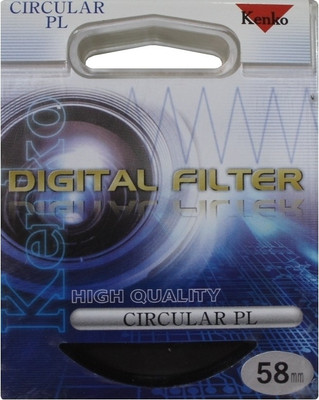 

Kenko 58 mm Circular Polarizer Polarizing Filter (CPL)