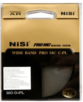 

Nisi 77 mm Circular Polarizer Polarizing Filter (CPL)