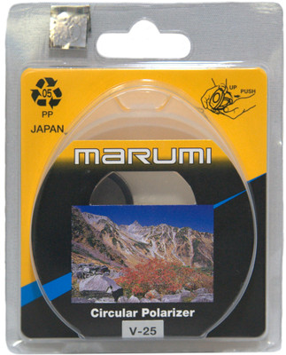 

Marumi 25 mm Circular Polarizer Polarizing Filter (CPL)