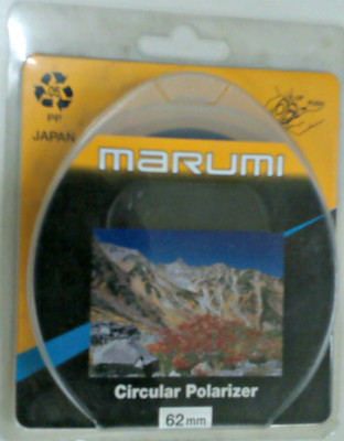 

Marumi 62 mm Circular Polarizer Polarizing Filter (CPL)