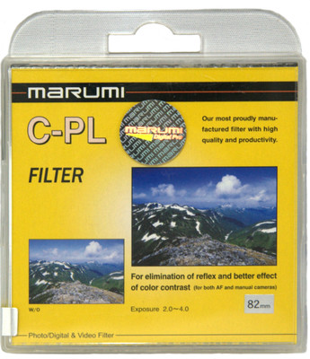

Marumi 82 mm Circular Polarizer Polarizing Filter (CPL)