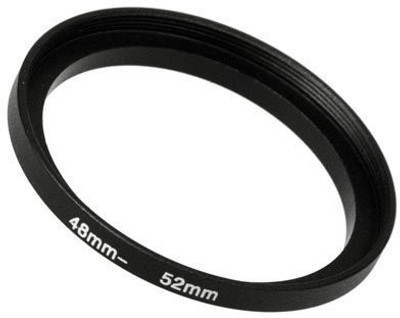 

Fotodiox Inc. Metal Step Up Ring, Anodized Black Metal 48Mm-52Mm, 48-52 Mm - Black Clear Filter(48 mm)