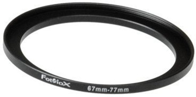 

Fotodiox Inc. Metal Step Up Ring, Anodized Black Metal 67Mm-77Mm, 67-77 Mm - Black Clear Filter(67 mm)