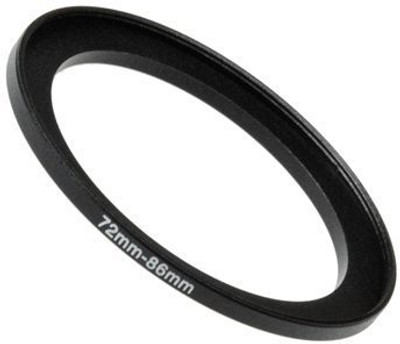 

Fotodiox Inc. Metal Step Up Ring, Anodized Black Metal 72Mm-86Mm, 72-86 Mm - Black Clear Filter(72 mm)