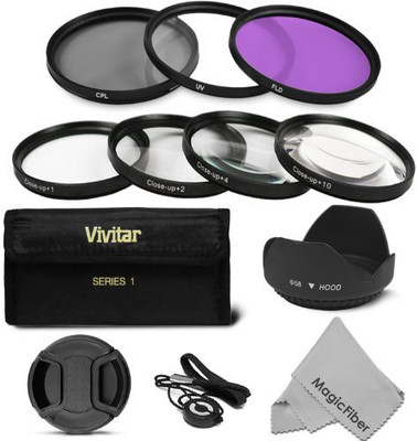 Goja 58Mm Professional Lens Filter And Close-Up Kit For Canon Eos Rebel Close-up Filter(58 mm)