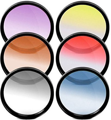 

Big Mike s 77Mm Multicoated Graduated 6 Piece Filter Kit For Canon Digital Color Graduated Filter(77 mm)