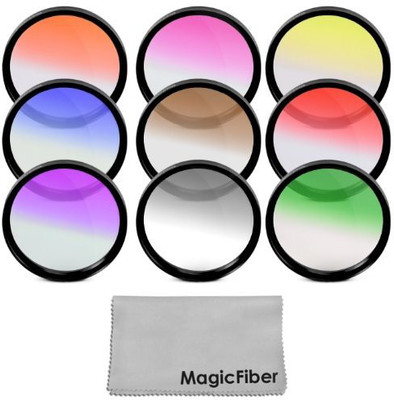 

Goja 67Mm Complete Graduated Color Lens Filter Set For Canon Color Graduated Filter(67 mm)