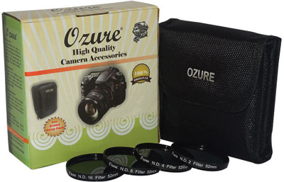 

ozure ND Filter kit 52mm Set of 4pc ND Filter(52 mm)