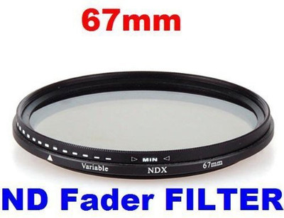 Neewer 67Mm Nd Fader Neutral Density Adjustable Variable Filter ND Filter(67 mm)
