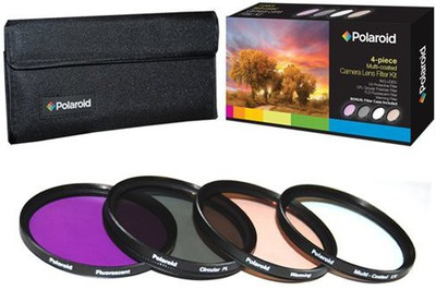 

Polaroid Optics 58Mm 4 Piece Filter Set Polarizing Filter (CPL)(58 mm)