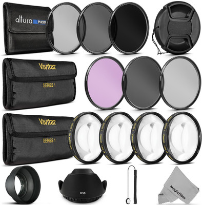 

Goja 58Mm Complete Lens Filter Accessory Kit For Canon Eos Rebel Dslr Camera Polarizing Filter (CPL)(58 mm)