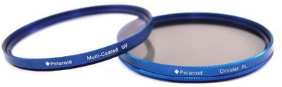 

Polaroid Optics 58Mm Multi-Coated Dual Filter Kit - Blue UV Filter(58 mm)